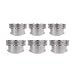 Racing 84.5mm M52B28 Forged 4032 Aluminum Pistons Compatible For BMW E46 328i 328Ci E36 E37 E38 Z3 2.8T E39 528i E38 728i