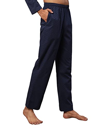 Image of B STORIES Men's 100% Cotton Full Sleeve PJ Set - Checkered Nightwear Set | Soft Loungewear | Comfortable Sleepwear | Stylish Casual Home Wear Shirt & Pant (S-XXL)