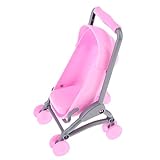 B Blesiya Mini Baby Doll Stroller Trolle Toy Simulation Push Cart Pushchair Children Role Playing...