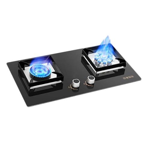 Cocina A Gas De 5,2 KW, Empotrada O Encimera, Doble Cavidad Y Alta Concentración Energía, For Restaurantes Familiares Puestos Comida(NG)