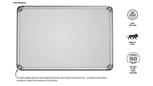 Image of Nechams White Board and Pin Up Notice in Combination (Green, 3ft x 2ft)