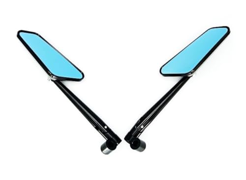 Espejo retrovisor regulable para motos con anclaje de manillar de 8 y 10 mm