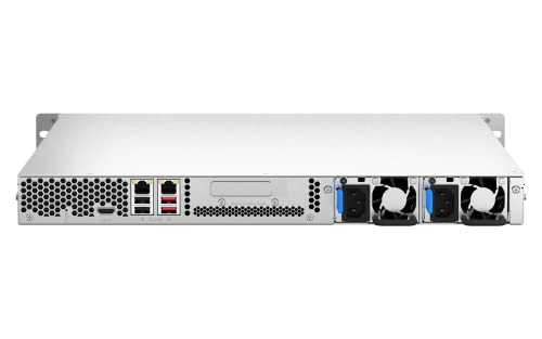 Image of QNAP TS-464U-RP-4G-US 4 Bay High-Speed Rackmount Dual-2.5GbE NAS Intel Celeron N5105 /N5095 CPU, 4GB DDR4 Memory and 2.5GbE (2.5G /1G /100M) Network Connectivity (Diskless)