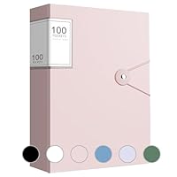 Sichtbuch A4 Produkte Kunstpräsentationsbuch, 100 Taschen Mappe mit Klarsichthüllen A4