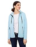 cecil sweatjacke grau Cecil Cardigan mit Kapuze, Reißverschluss und kontrastfarbenen Details in Struktur Optik