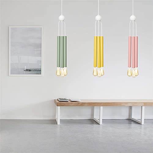 Lámpara colgante de 3 luces con cable ajustable para techo de cocina 3