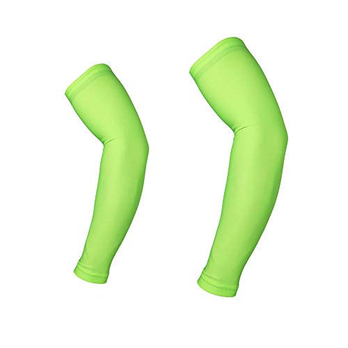Mangas, Romacci Mangas de braço de proteção UV para ciclismo solar de 2 unidades para jogos ao ar li
