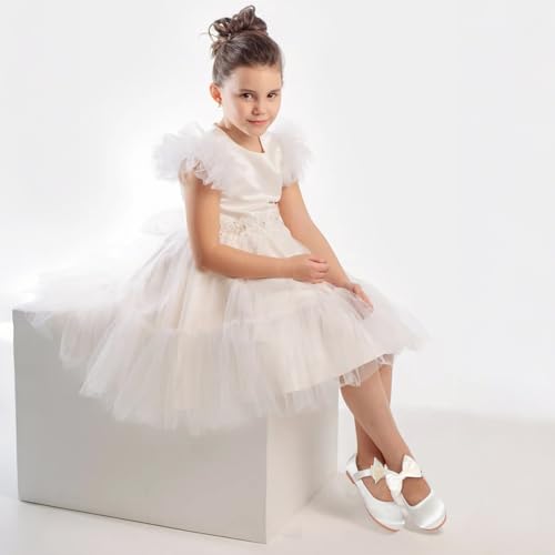 Girls Mary Jane Dress Shoes – Princess Ballet Flats for Wedding, Party, School & Everyday Wear4