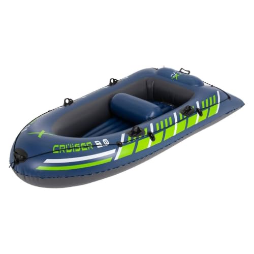 URBNLIVING 2 Person Inflatable Boat PVC Watercraft
