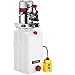 VEVOR 6 Quart Hydraulic Pump Unit Single Acting Hydraulic Power Dump Trailer 12V DC with 6L Reservoir Hydraulic Power Pack for Car Lifting