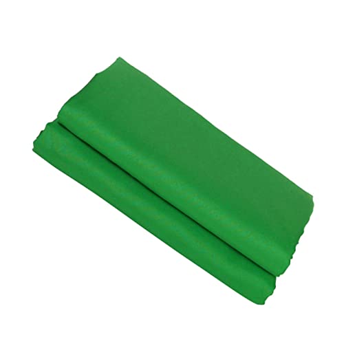 HOMSFOU 1 Pc Tela de Fondo de Color sólido Tela de Fondo Verde decoración Verde Home Decor decoração casa Apoyo de Fondo de Escena decoración Foto Fondo Verde poliéster algodón Green