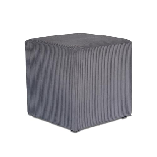 Best For Home | Würfel Pouf Hocker | Holzkohle Poof Fußhocker | Samt Sitzhocker für Wohnzimmer, Schlafzimmer & Flur | Polster Ottoman | Gepolstert Sitzpuff oder Sitzwürfel für Sofa oder Sessel Best For Home | Würfel Pouf Hocker | Holzkohle Poof Fußhocker | Samt Sitzhocker für Wohnzimmer, Schlafzimmer & Flur | Polster Ottoman | Gepolstert Sitzpuff oder Sitzwürfel für Sofa oder Sessel
