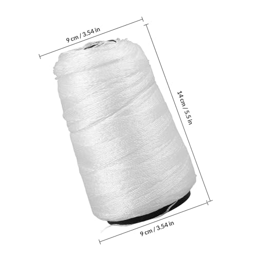 Cuerda de Nylon para Albañilería y Jardinería con 2 Rollos, Hilo Retorcido Resistente para Herramientas de Albañilería miniatura 2