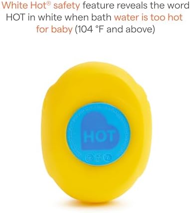 Munchkin White Hot Safety Bath Ducky (Yellow)