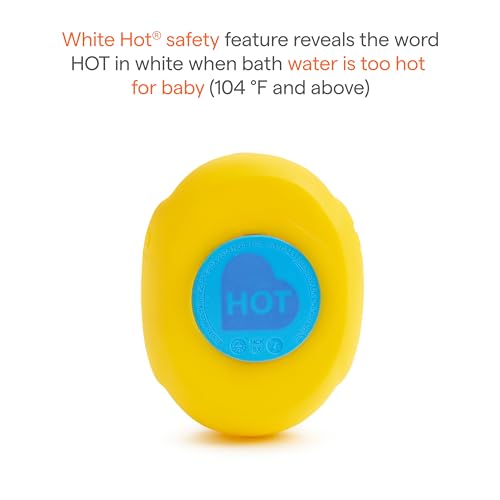 Munchkin® White Hot® Safety Bath Ducky Toy, Yellow