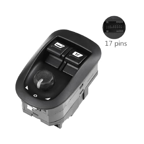 Bouton de commande pour vitre électrique bloquée de 206 Saloon 2007-2016 - 3