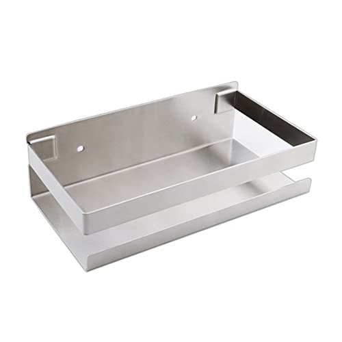 Étagère de douche d'angle en métal mat rangement de 20cm - 2