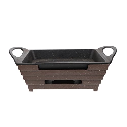 GRIRIW 1Pc Easy Clean Grilled Fish Stove Alloy Grill for Camping and Home Use Design Kitchen Gadget for Outdoor Cooking