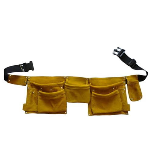 Paquet Banane en Cuir Khaki Cabilock pour Électricien et Technicien en Intervention