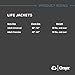 Onyx Kayak Fishing Life Jacket – USCGA PFD/Life Jacket with Multiple Pockets, High-Back Design & Adjustable Straps for Paddle Sports & Fishing