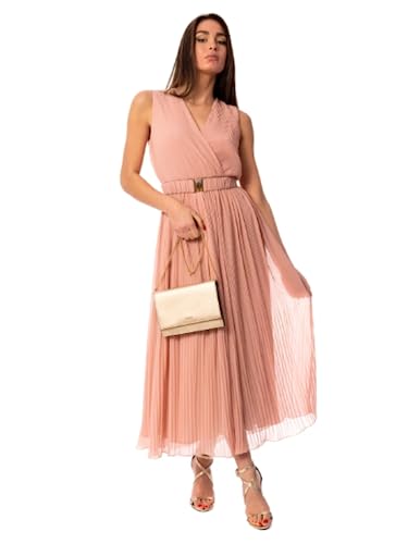 Abito plissettato liu jo Liu Jo Jeans Abito Donna WA3510TS191 41316 Rosa