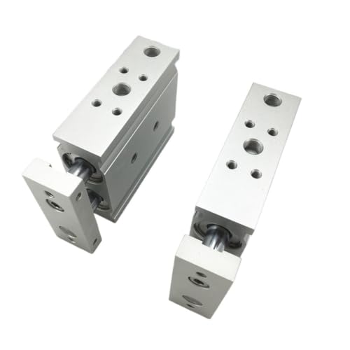 Cilindros neumáticos de doble vástago CXSM32 para guiado preciso 4