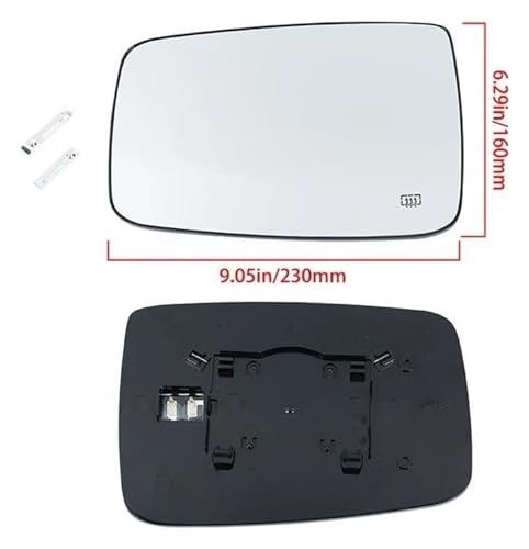 Rétroviseur Dodge Ram 1500 pour remplacer un miroir cassé côté gauche - 4