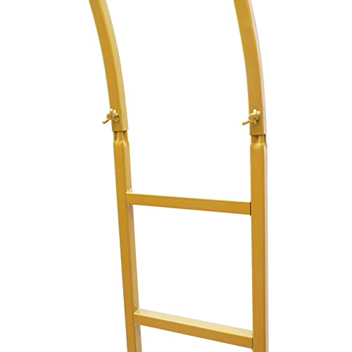 Arche de mariage en métal doré double couche support 10kg