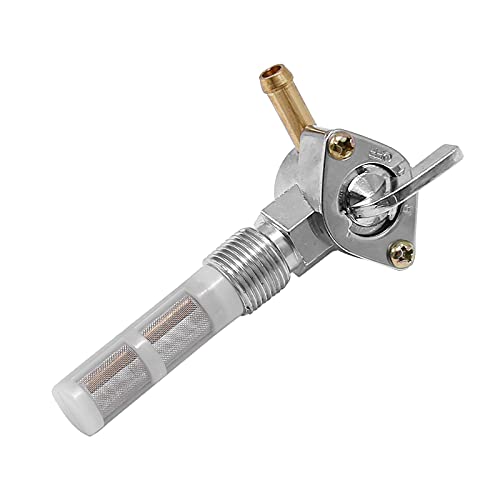 3/8" Npt Chrome Fuel Petcock 90° Fuel Gas Tank Petcock Replacement For Harley Super Electra Glide Sportster 900 1000 #TOP12