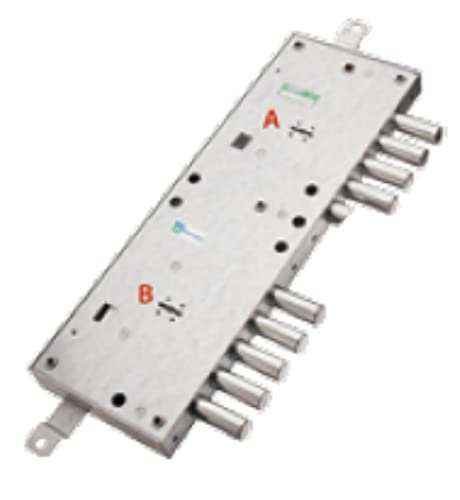 MOTTURA - Serratura Porta Blindata - Mezzo Giro Reversibile -