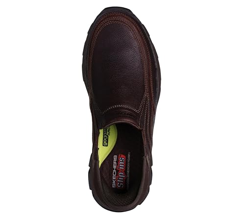 Image of Skechers Men's USA Respected - Elgin Moc Toe Leather Slip-Ins