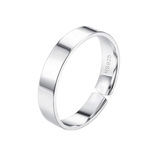 Image of HighSpark Silver Toe Ring /Band Ring for Women | 92.5 Sterling Silver Adjustable Toe Rings | 1 Piece Only | Minimal & Elegant Designs