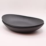【ware hendey】高耐久 割れないオーバル皿 日本製 樹脂製食器 耐熱240℃ 電子レンジ・食洗機対応 BPAフリー (2)