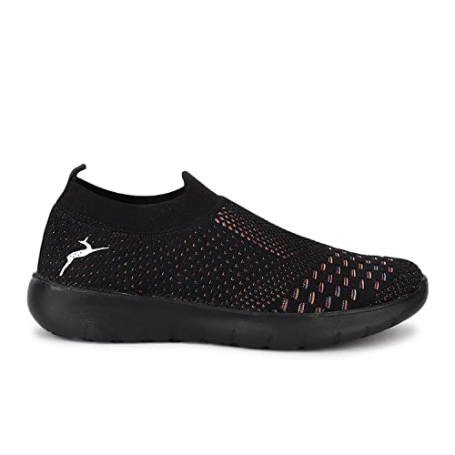 Image of Marc Loire Women's Lightweight Athleisure Knitted Active Wear Slip-On Casual Shoes