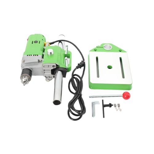 DOMINTY Bench Drill Stand 710W Mini Electric Bench Drilling Machine Drill Chuck 1-13mm for Hand Drill