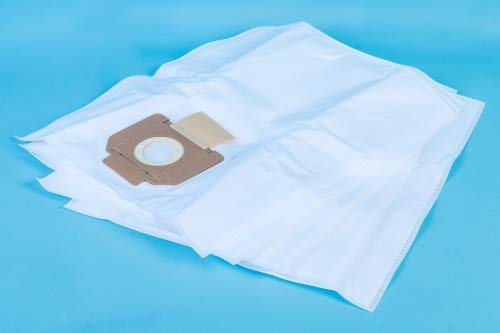 5 Premium Fleece Vacuum Cleaner Bags Suitable for Nilfisk Wap Alto Attix 8, 30, 350, 360
