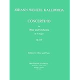 カリヴォダ : 小協奏曲 ヘ長調 作品110 (オーボエ、ピアノ) ムジカ・ララ出版