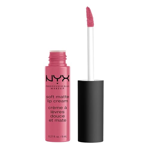 Image of NYX Professional Makeup Soft Matte Lip Cream with Creamy Whipped Texture & Matte Finish, Highly Pigmented Colour, Long Lasting, Vegan Formula, Shade: Milan