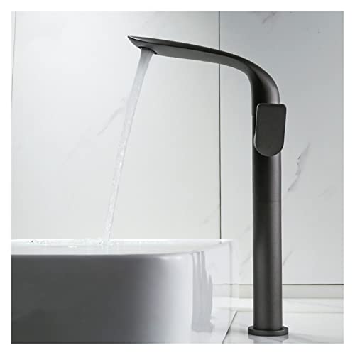 Mélangeur chrome tall pour vasque moderne et rénovation de salle de bains