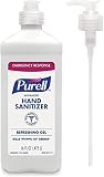Purell Advanced Instant Hand Sanitizer, 16 Oz Pump Bottle, 12/Pack (9636-12-P)