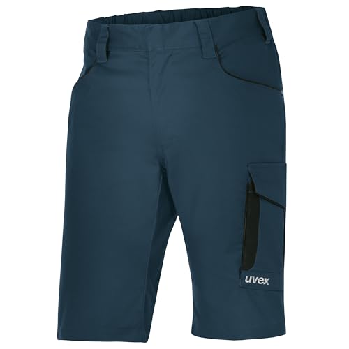 Uvex suXXeed Industry Shorts - Kurze Arbeitshose - Herren Arbeitsshorts mit Stretch & Gummizug im Bund