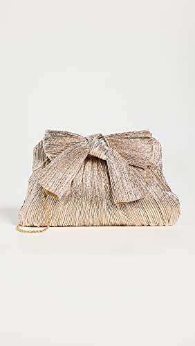 Image of Loeffler Randall Women's Rayne Pleated Frame Clutch with Bow