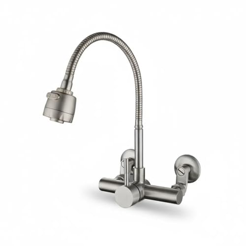 Wapik �L�b�`���̕ǂ̎֌��u���V��������ꂽ�j�b�P���̕ǂɎ��t����ꂽ�֌�3 "����9"�̒����\�ȍL���� (�V���o�[)