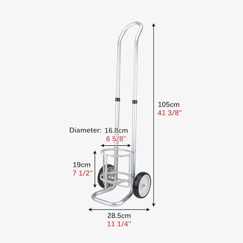 Support pour bouteille d'oxygène pour simplifier vos déplacements