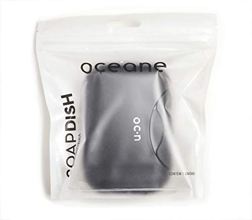 Porta Sabonete, Océane, Preto