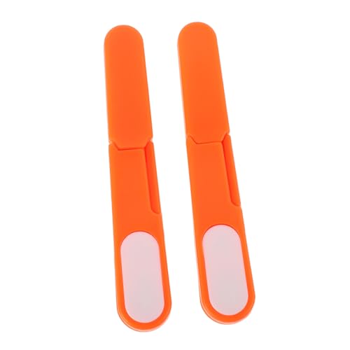 Healifty Tijeras de Pesca de Plástico Compactas y Resistentes Juego de Mini Tijeras para Línea de Pesca y Manualidades para Bordado y Corte Preciso