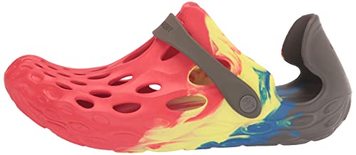 Merrell Mens Hydro Moc Drift Clog, Blue/Hi Viz/Red, 9 Us #TOP7