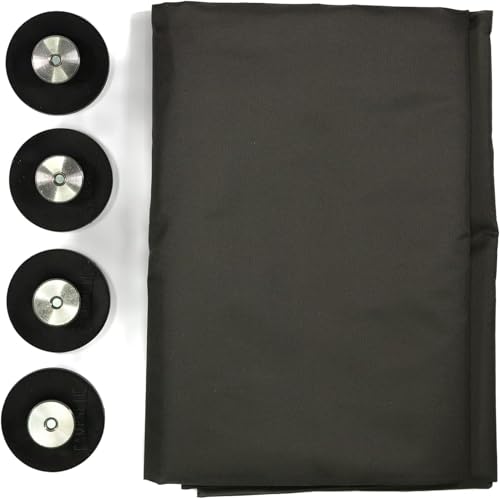 Thirrni Large Car Curtains 7.5 x 3.6Ft, Magnetic Fixation for RV Truck Camper Van, Waterproof Rear Door Shower Curtain for Outdoor Privacy Protection