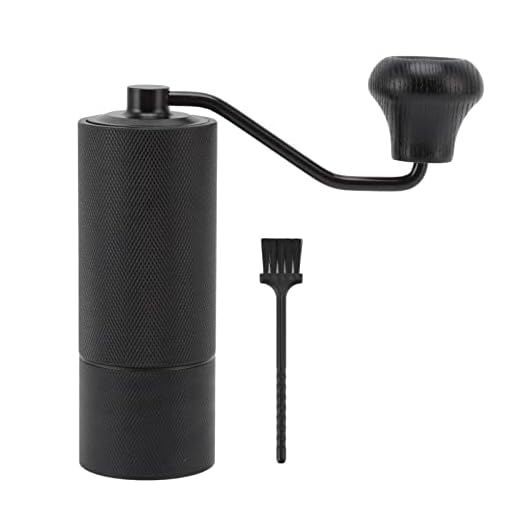 Manual Coffee Grinder, Adjustable Coarseness, Noise Free, Entry Level Espresso Hand Burr Grinder, Coffee Gift for Office, Home, Camping