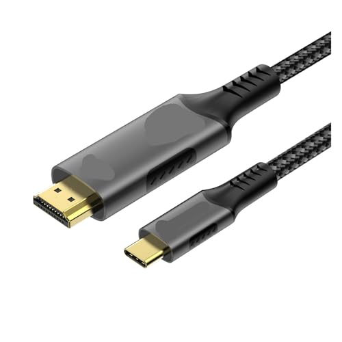 8K USB C - HDMI 2.1 ケーブルアダプター 8K60Hz TY>pe 3 Pro Proと互換性あり(8k60HZ usb c to hdmi,2m)